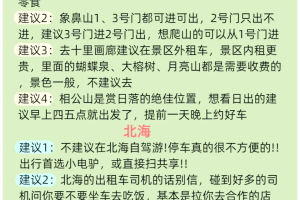 【广西旅游/广西旅游景点分布图】