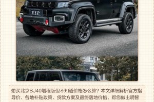 “汽车报价图片” 北京bj40柴油版汽车报价图片？
