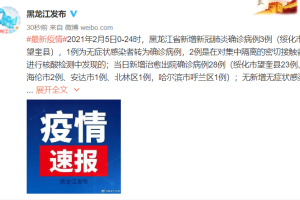 “绥化哪个地区没有疫情了” 黑龙江绥化市哪个县有疫情？