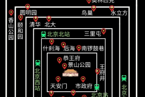 北京市旅游地图-北京市旅游地图高清大图