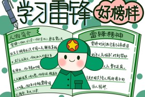 关于学习雷锋好榜样曲谱的信息