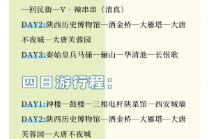 西安旅游景点-西安旅游景点攻略