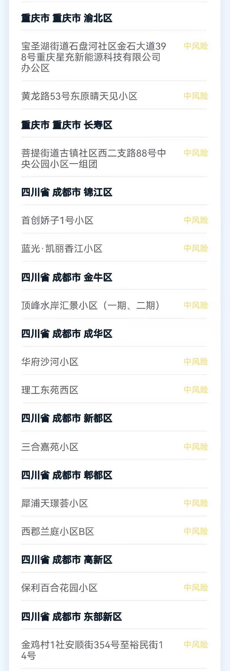 疫情风险地区及建议,疫情风险地区及建议防控措施-第1张图片