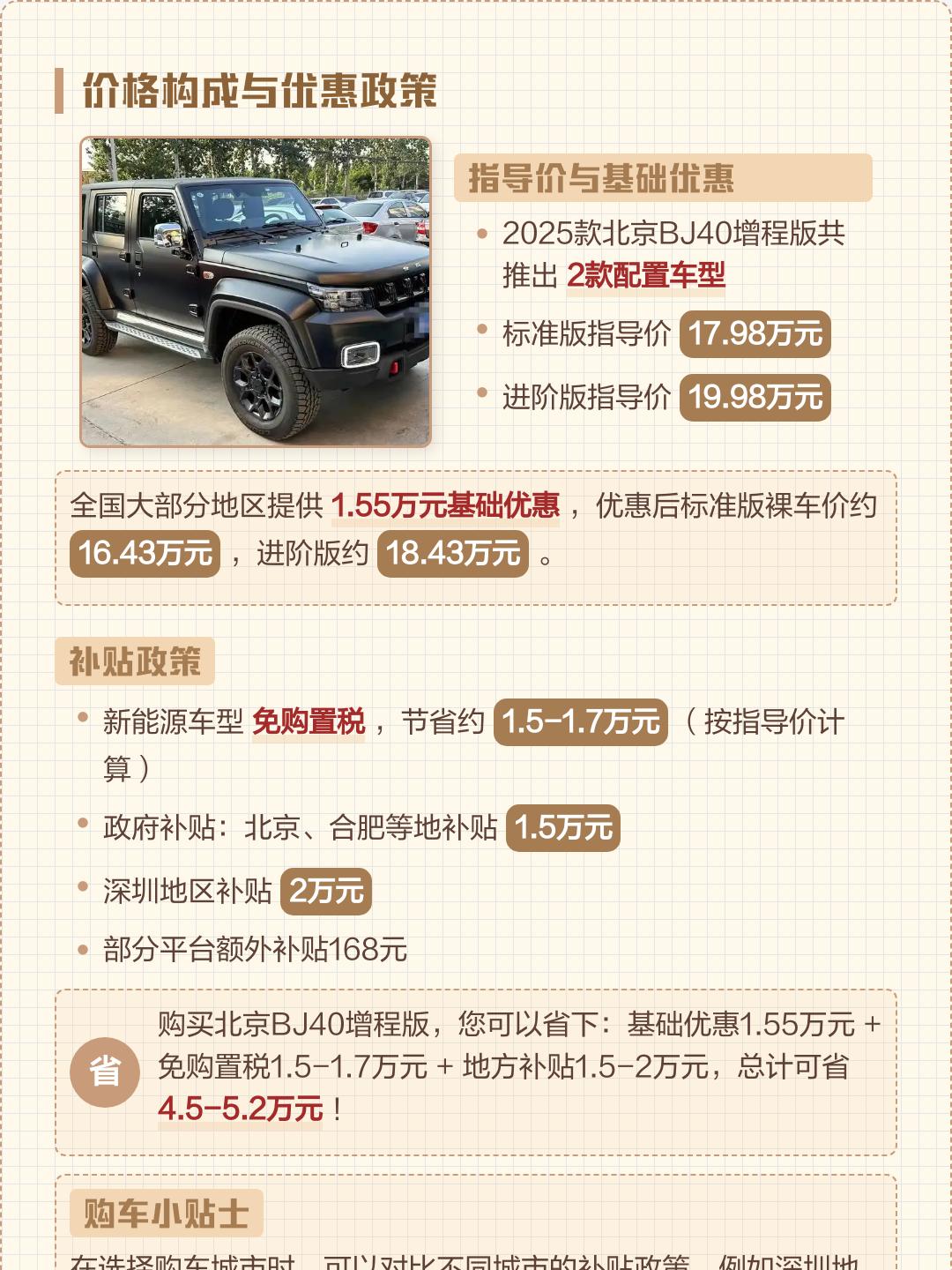 “汽车报价图片	” 北京bj40柴油版汽车报价图片？-第2张图片