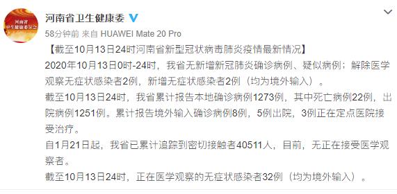 “河南疫情安全地区” 河南疫情安全吗？-第1张图片