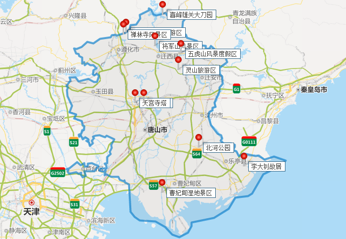 唐山旅游必去前十景点推荐.唐山游玩攻略二日游路线-第3张图片
