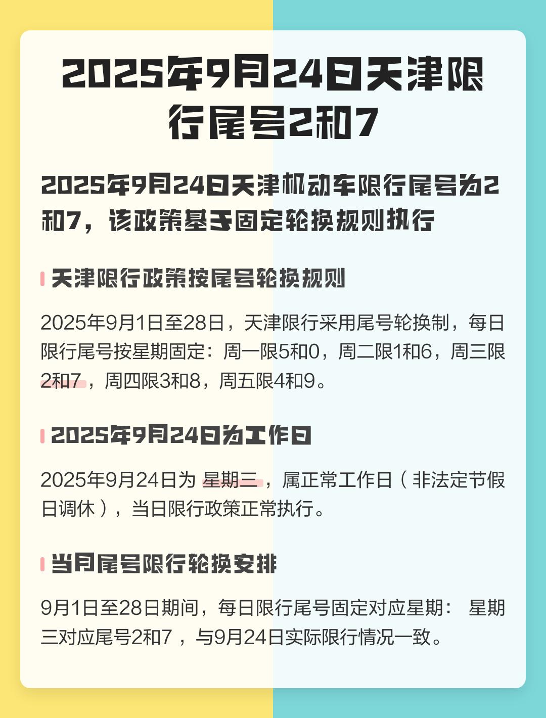 天津限号2024年7月最新限号︰(天津限号2021最新限号四月)-第3张图片