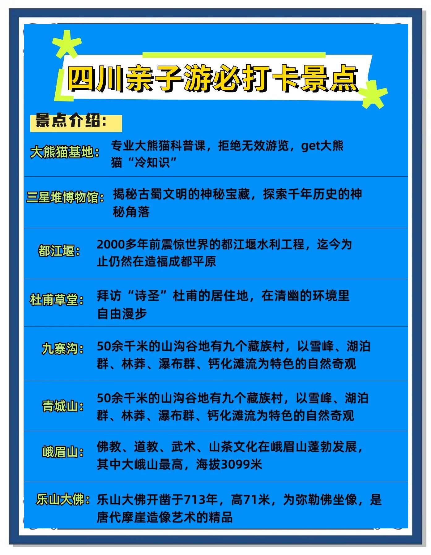 「四川成都旅游景点」〃四川成都旅游景点自由行攻略-第3张图片