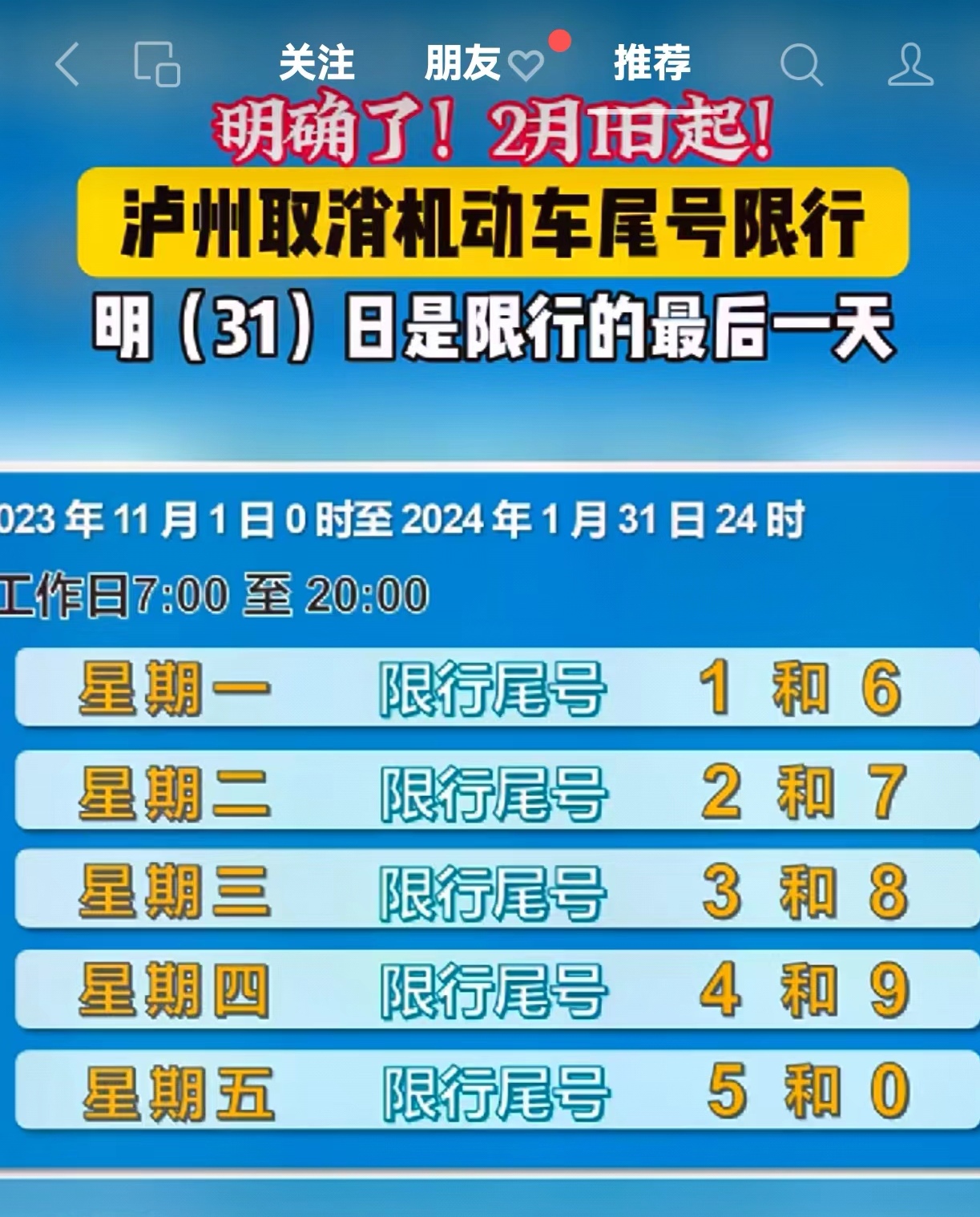 注意4月3日起限号有变︰(4月3日限号吗)-第3张图片
