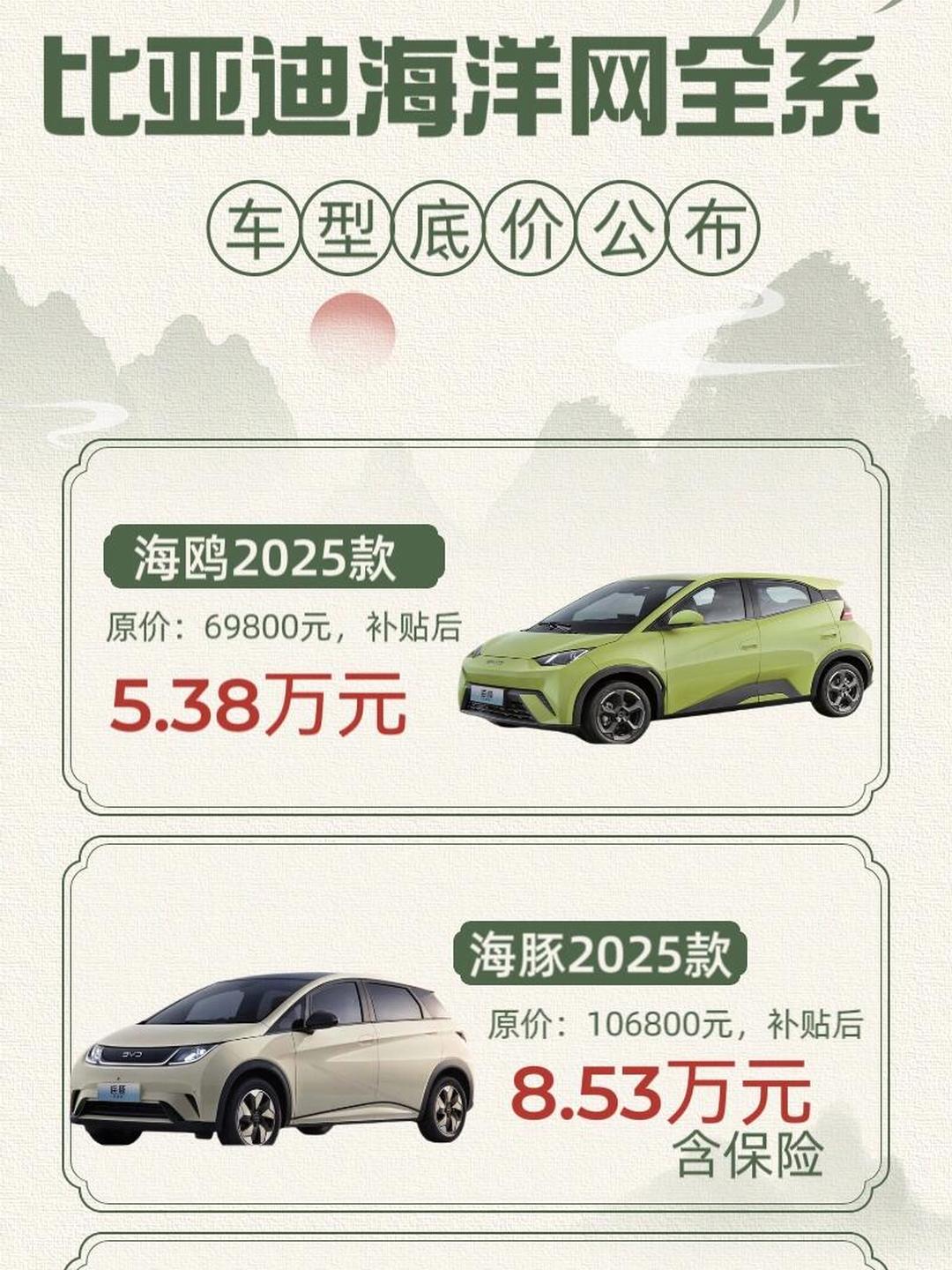 「比亚迪汽车报价」〃比亚迪汽车报价大全一览表-第3张图片