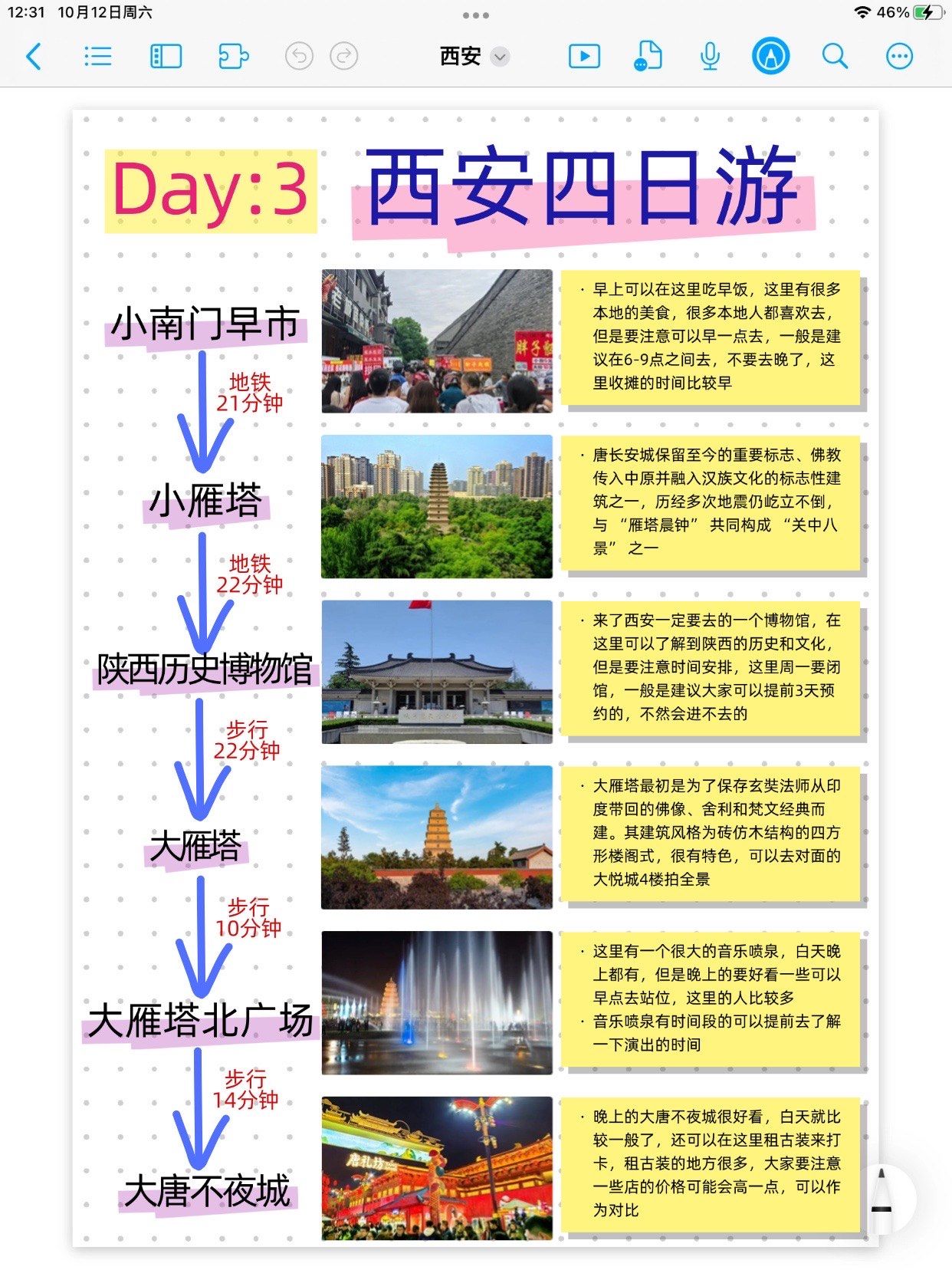 西安旅游3-4天攻略最佳线路,西安旅游34天攻略最佳线路2024年春节游玩-第2张图片