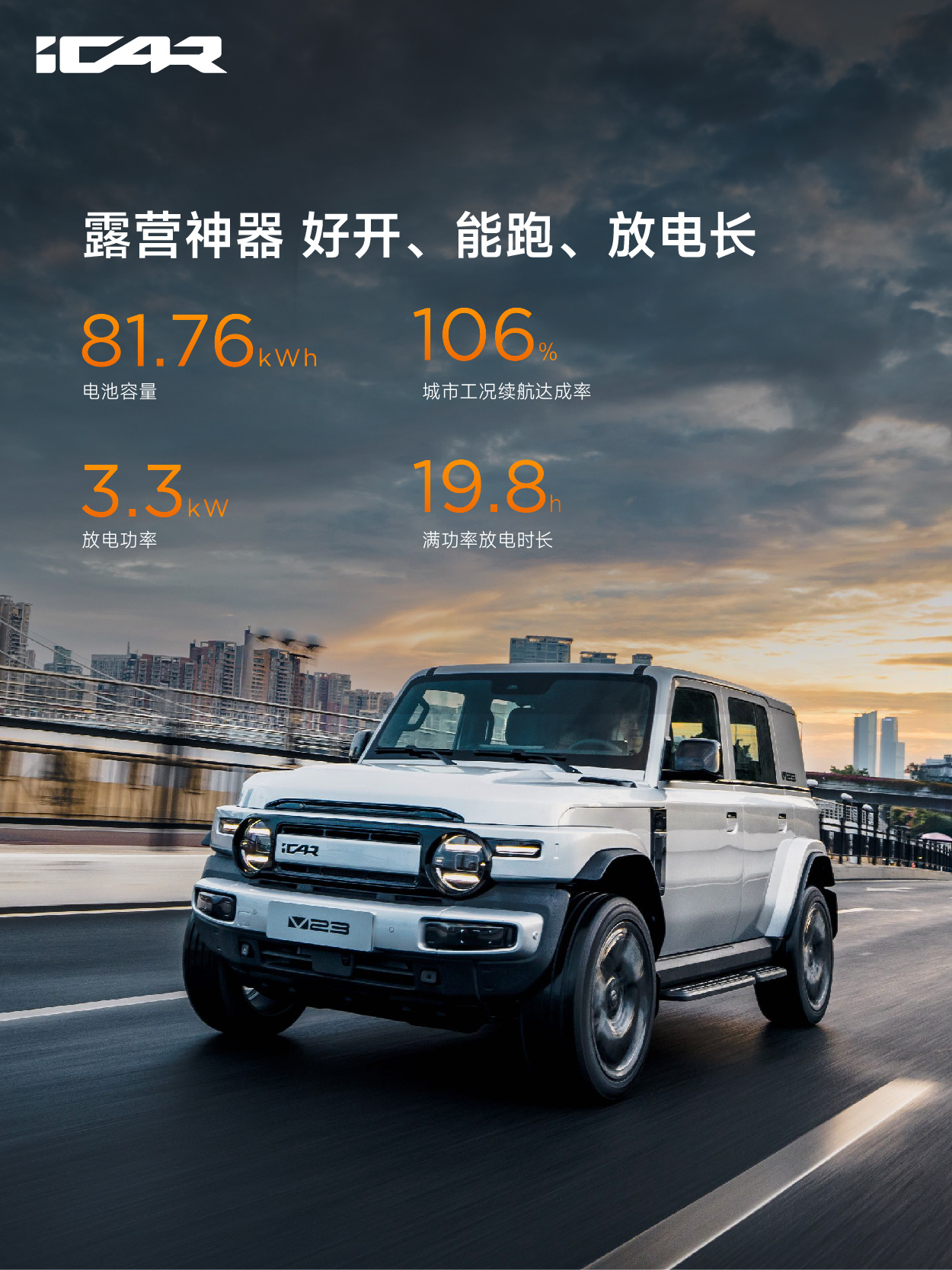 奇瑞电动新能源汽车.奇瑞电动新能源汽车icar3-第1张图片