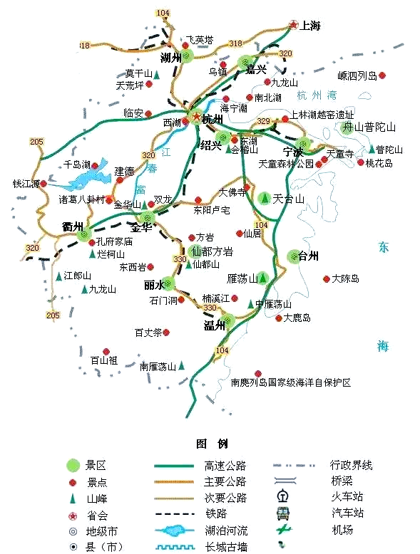 全国旅游地图〃全国旅游地图高清版-第3张图片