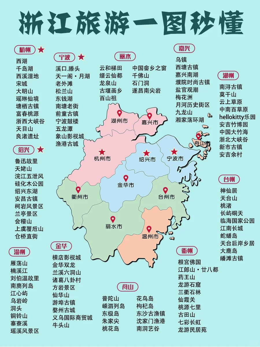 全国旅游地图〃全国旅游地图高清版-第1张图片